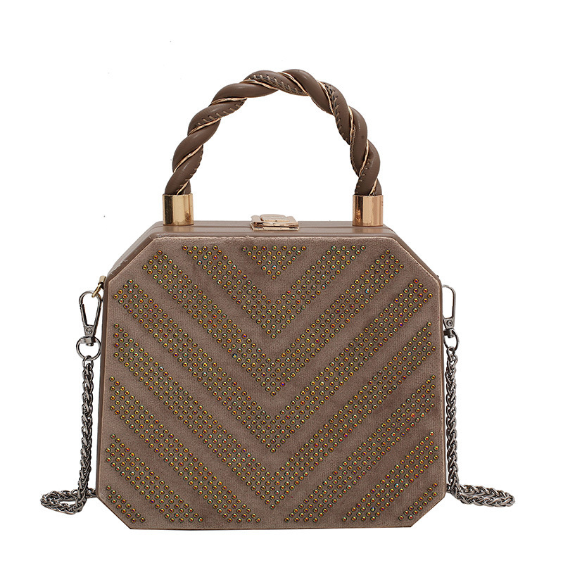 Simple Shoulder Bag Messenger Bag Metal Buckle Female Bag - Image 10