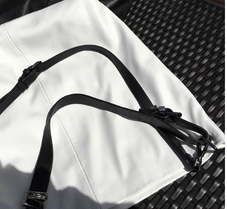 Soft leather large capacity solid color big bag - Image 6