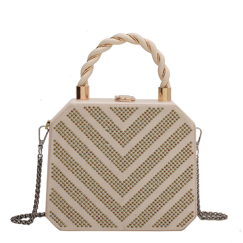 Simple Shoulder Bag Messenger Bag Metal Buckle Female Bag - Image 5