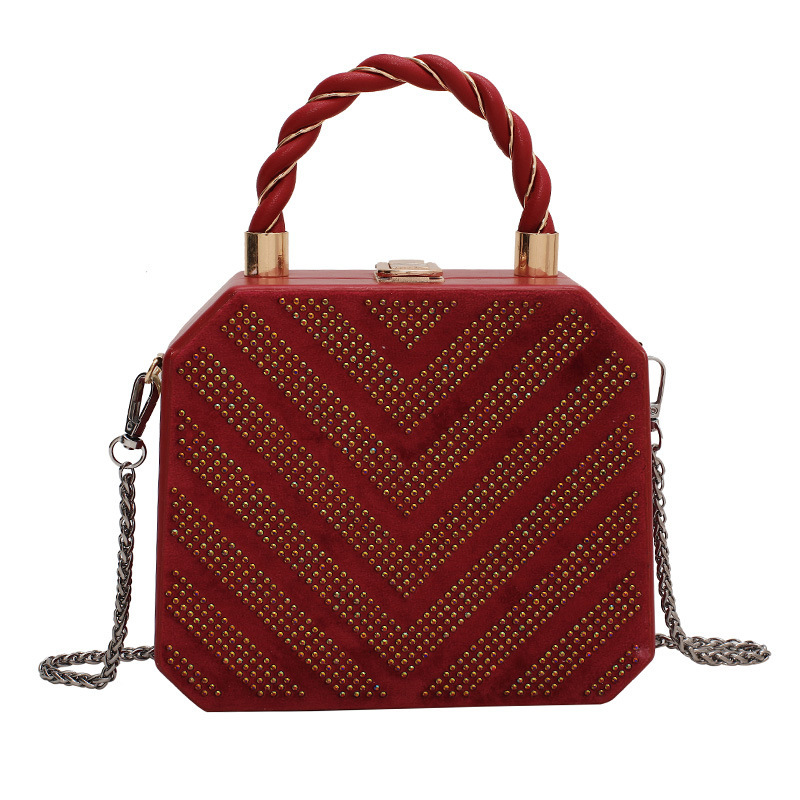 Simple Shoulder Bag Messenger Bag Metal Buckle Female Bag - Image 9