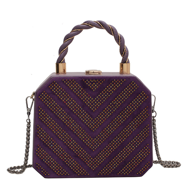 Simple Shoulder Bag Messenger Bag Metal Buckle Female Bag - Image 7