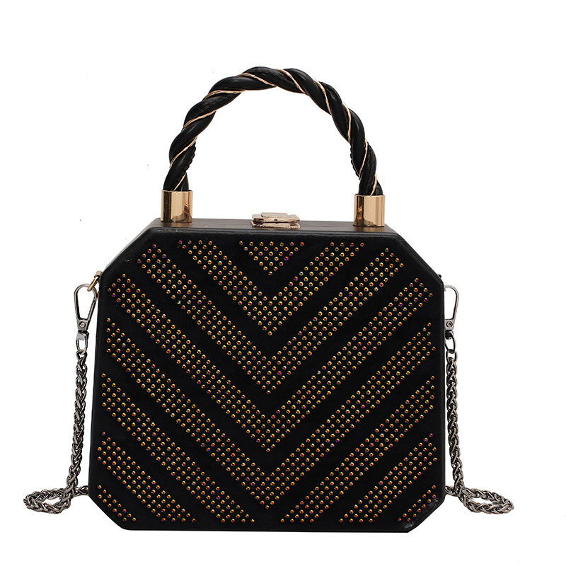 Simple Shoulder Bag Messenger Bag Metal Buckle Female Bag - Image 6